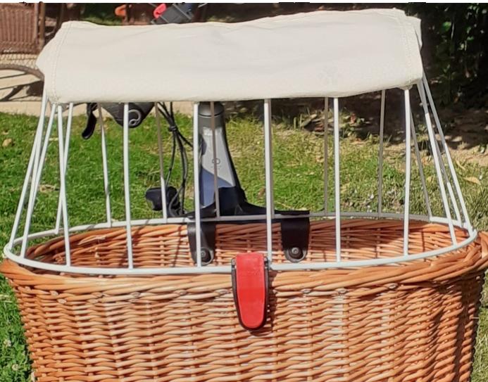 Sonnenschutz für Hundekorb, Fahrradkorb Trixie Aumüller oder Basil Buddy