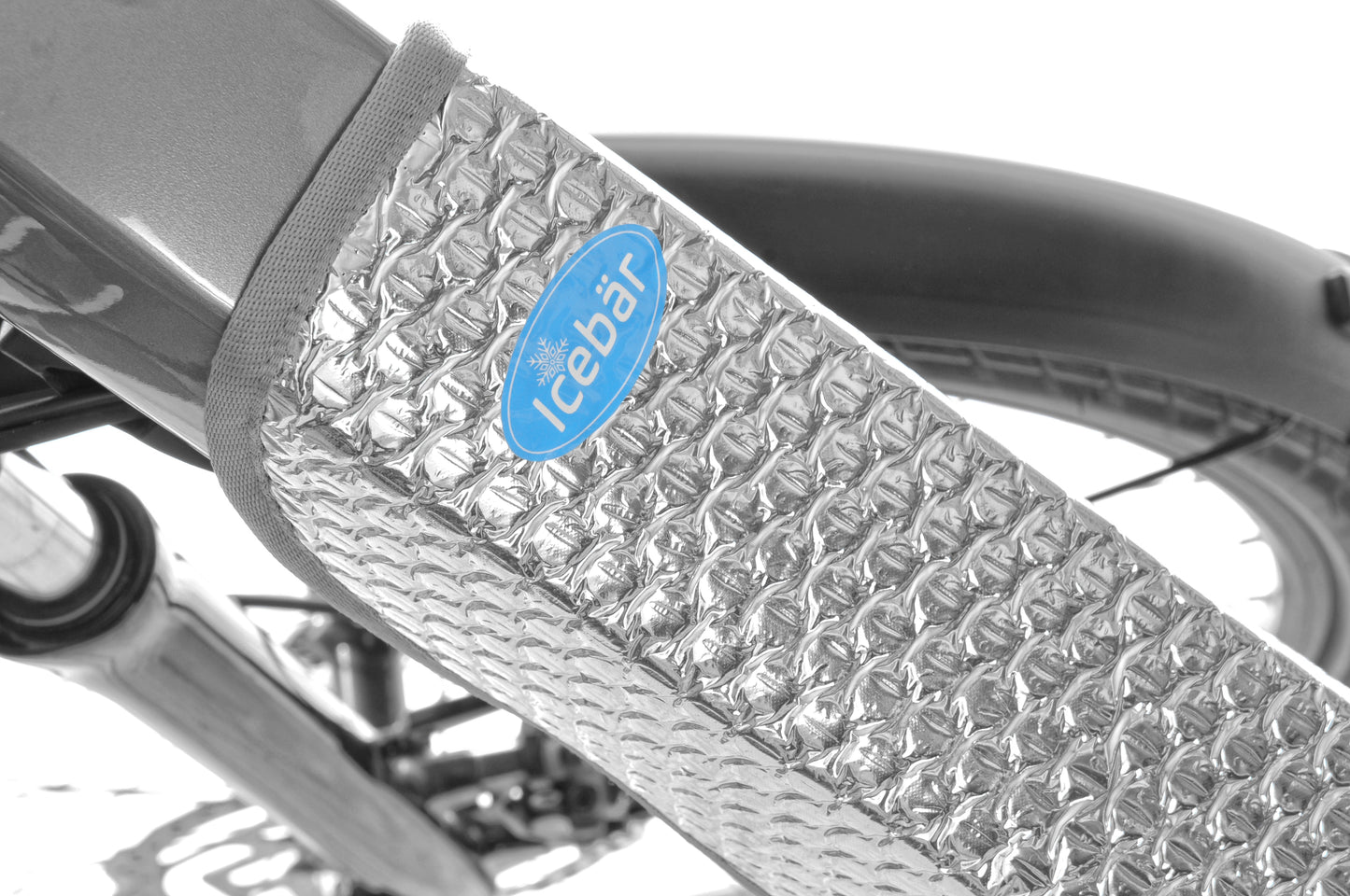Sonnenschutz für E Bike Akkus. Akku Schutz gegen Sonneneinstrahlung