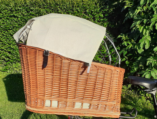 Sonnenschutz für Hundekorb, Fahrradkorb, Hundekorb für Fahrrad hinten!